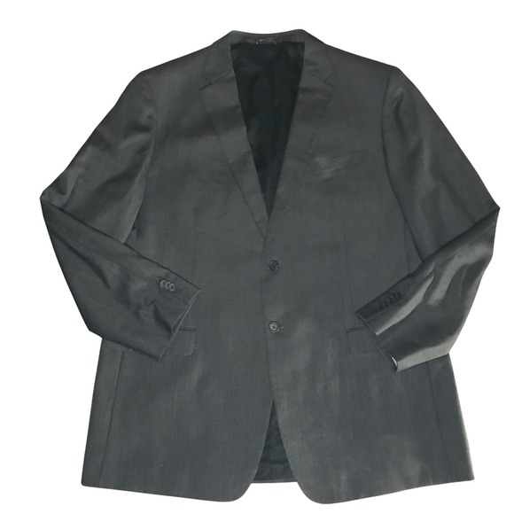 Tommy Hilfiger Other - Tommy Hilfiger Mens 100% Wool Blazer Jacket Gray 2-Button Sport Coat XL 50